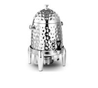 dispenser acqua Dispenser for bevande calde in acciaio inossidabile Urna rinforzata durevole e di lunga durata con accenti cromati, capacità 12 litri filtrata(Silver)