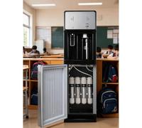 dispenser acqua Distributore D'acqua Indipendente Per La Scuola,collegamento Diretto Alla Rete Idrica,Con Sistema Di Purificazione Dell'acqua A 4 Stadi Integrato,Refrigeratore D'acqua Calda E Fredda