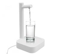 Dispenser Acqua Intelligente USB Ricaricabile, Distributore di Bottiglie D'Acqua Pompa Automatica a 7 Livelli con Dosaggio Quantitativo, Design Portatile e Smontabile Ricarica Automatica Pompa