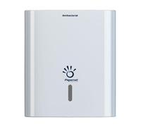 Dispenser antibatterico con adattatore P piegati a C e Z bianco - 33,6x30x14,5 cm