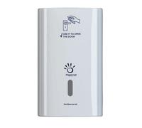 Dispenser antibatterico per salviette apriporta