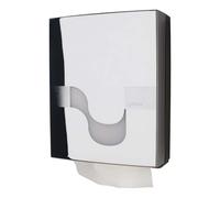 Dispenser Asciugamani Carta Piegati V o C Cromato Megamini Celtex - Distributore