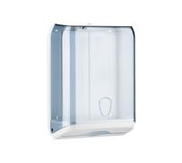 Dispenser per Asciugamani Piegati Mar Plast - 28x13,7x37,5 cm - A59310 (Bianco e