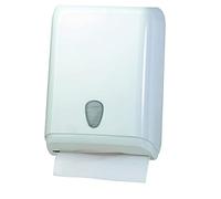 MAR PLAST - A59211 - Dispenser asciugamani piegati - 28x13,7x37,5 cm - plastica - bianco - Mar Plast - 64272 - Conf. da 1 Pz. - A59211