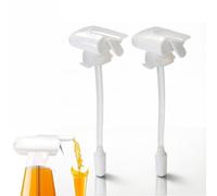 Dispenser automatico di bevande da 2 pacchi, pompa per bevande per acqua di latte Dispenser di bevande elettrico portatile Facile da versare adatto alla maggior parte delle