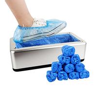 Dispenser Automatico di Copriscarpe, Distributore Copriscarpe Macchina Automatica con 200 pz Copriscarpe, ABS, per Laboratorio, Home, Office, Fabbrica, Negozio