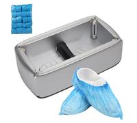 Dispenser automatico di copriscarpe - Macchina avvolgitrice per scarpe con 100 custodie, facile da usare, dispositivo di protezione igienica per la casa, fabbrica, ufficio, clinica, pavimenti, sicuro