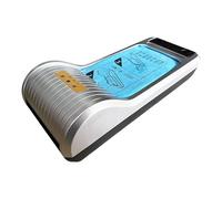 Dispenser Automatico di Copriscarpe, Macchina per Pellicole per Scarpe Portatile con 1 Rotolo di Membrana In Plastica Usa e Getta, Antiscivolo e Taglio Perfetto, per la Fabbrica di Uffici Dom Color D