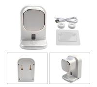 Dispenser automatico di dentifricio da parete, spremiagrumi elettrico, ricaricabile tramite USB, multi-ingranaggio, regolabile, supporto per spazzolino da denti da parete (nero)