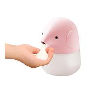 Dispenser automatico di sapone, dispenser di sapone senza contatto a mani libere, dispenser di schiuma ricaricabile per bambini, bagno, cucina, ufficio, hotel e commerciale, 300 ml, blu (rosa)