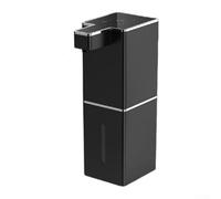 Dispenser automatico di sapone senza contatto con batteria al litio ricaricabile e controllo della schiuma regolabile per un uso igienico ed efficiente (schiuma nera)