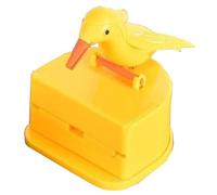 Dispenser Automatico Di Stuzzicadenti, Dispenser Di Stuzzicadenti per Uccelli Divertenti a Pressione, Porta Stuzzicadenti in Plastica Da 3,5x3x3,4 Pollici Con Una Scatola Di Stuzzicadenti Dispenser Di