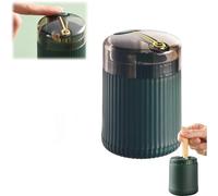 Dispenser automatico di stuzzicadenti pop-up, Dispenser di stuzzicadenti premium, Dispenser di porta stuzzicadenti pop-up, Dispenser di stuzzicadenti pop-up stile lusso leggero (Grün,1PC)