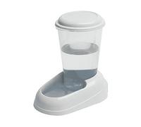 DISPENSER AUTOMATICO PER ANIMALI FERPLAST NADIR - Abbeveratoio per , capacità 3l, plastica trasparente e bianca