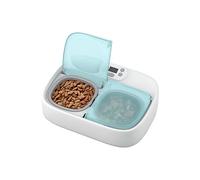 DISPENSER AUTOMATICO PER ANIMALI PETONEER PF003 0,71 l in Plastica ABS, per Cani e Gatti in serti di raffreddamento, Bianco