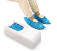 Dispenser automatico per copriscarpe, applicatore monouso per copriscarpe, tipo estraibile manuale, 90 pezzi, per casa, ufficio, ospedale, laboratorio di camere bianche, con palo