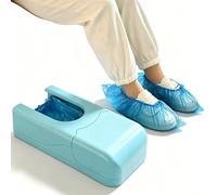 Dispenser automatico per copriscarpe, applicatore monouso per copriscarpe, tipo estraibile manuale, 90 pezzi, per casa, ufficio, ospedale, laboratorio di camere bianche, con palo