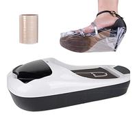 Dispenser automatico per copriscarpe per casa, negozio, ufficio - Copriscarpe usa e getta, macchina avvolgitrice per scarpe con dispenser automatico di pellicola per scarpe