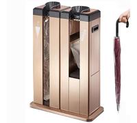 Dispenser automatico per ombrelli umidi con ruote, include 500 sacchetti lunghi e corti, funzionamento facile per la comodità dei giorni di pioggia