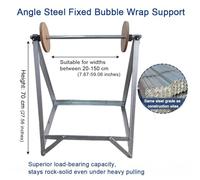 Dispenser autonomo per rotoli di pluriball, telaio di taglio per pluriball Per i magazzini delle fabbriche, selezionare in base alla larghezza del pluriball(150cm)