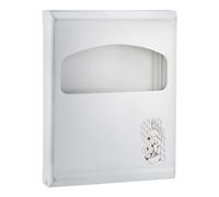 Dispenser Bagno Carta Copriwater Bianco - MarPlast - Distributore 200 Fogli