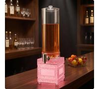 Dispenser Birra Base Effetto Ghiaccio Torre Birra Rubinetto Metallico