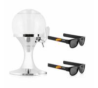 Dispenser birra Innovagoods Ball 3,5L con 2 occhiali Sunfold Spain Black