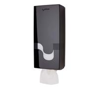 Dispenser Carta Igienica Fogli Intercalata Nero Megamini Celtex - Bagno WC