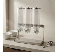 Dispenser Cereali Facile Dosaggio Dosatore Grani Design Semplice
