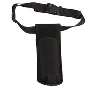 Dispenser compatto per olio e lozioni, soluzione comoda e facile da pulire, leggera, in tessuto OxfordCloth per massaggio, borsa a fondina nera, Nero , as description, come descrizione