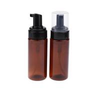 Dispenser con pompa a pressione da 10 pezzi Bottiglia di sapone schiumogeno riutilizzabile Ricarica flaconi cosmetici vuoti tappo trasparente - 150 ml per Shampoo, Cucina, Bagno