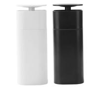 Dispenser con pompa a pressione da 2 pezzi, dispenser di sapone per le mani riempibile, bottiglie vuote portatili e leggere a prova di perdite per smalto per unghie e struccante