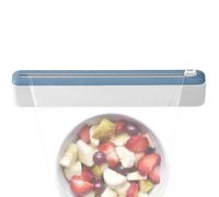 Dispenser con taglierina, dispenser in foglio di alluminio, scatola di erogazione manuale a taglio rapido, per alimenti, snack, frutta, conservazione della carta cerata
