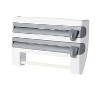 Dispenser Cucina Rullo Metallo Girevole per Comodo Uso Foglio e Avvolgi