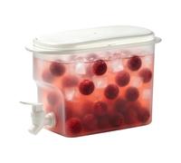 Dispenser da 3,5 l per alimenti trasparente con rubinetto