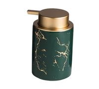 Dispenser da banco per detersivo per piatti Ceramic Soap Dispenser Pump Bottle Empty Accessori per il bagno(Marble Green)