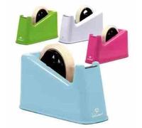 DISPENSER DA BANCO PER NASTRI ADESIVI 15X66 19X66 - COLORI ASSORTITI BRILLANTI -