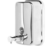 DISPENSER DA MURO X SAPONE LIQUIDO 500ML IN ACCIAIO-FERIDRAS BAGNO HOTEL ALBERGO