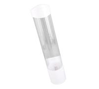 Dispenser da Parete per Bicchieri ca 7.5cm,50pezzi,Dispenser Bicchieri di plastica,Trasparente