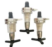 Dispenser da parete per vino, birra, alcolici, 25 ml, 35 ml, 45 ml, supporto per versare più teste, ABS + gomma siliconica, birra fatta in casa e P (25 ml)