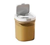 Dispenser da viaggio per latte in polvere, contenitore per latte in polvere, impilabile, design con paletta integrata per l'alimentazione e la conservazione degli alimenti in vivaio, cucina