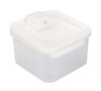 Dispenser D'Acqua per Animali Domestici Senza Fili, Sensore a Infrarossi Mangiatoia per Acqua per Cani e Gatti con Livello Dell'acqua Trasparente Automatico 2L Bianco