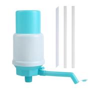 Dispenser d'acqua portatile - Pompa per bottiglia d'acqua a prova di perdite | Pompa acqua in bottiglia con pressa manuale | pompa erogatore acqua per bottiglie, coperchio protettivo per