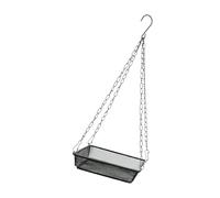 Dispenser decorativo per uccelli a rete per uccelli, vassoio da appendere per il cortile e gli ornamenti da giardino, versatile mangiatoia da appendere per uccelli