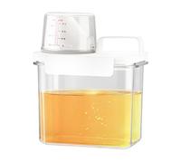 Dispenser detergente liquido Laundry - Dispenser morbido in tessuto | Moisture Proof Laundry Detergente Bottle with Measuring Cup | Washing Powder Storage | Laundry Detergent Dispenser for Laundry