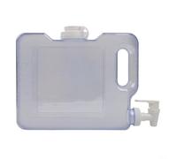 Dispenser di acqua per frigorifero 3-7,5 l con rubinetto, dispenser di bevande in plastica trasparente, salvaspazio, serbatoio dell'acqua portatile con manico per acqua, succo di frutta, latte (3 l)