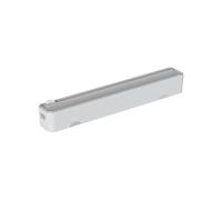 Dispenser di Alluminio con Taglierino - Supporto Magnetico Ricaricabile | Dispenser Pellicola da Incasso Riutilizzabile con Taglierino,Per Carta Forno Antigraffio E Cassetto Cucina