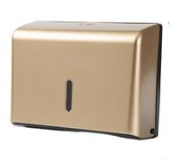 Dispenser di asciugamani di carta, senza trapano, impermeabile, in plastica ABS, da appendere, per bagno, cucina, uso commerciale, grande capacità, facile da installare, design moderno, bianco, nero