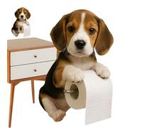 Dispenser di asciugamani per cani | Organizer per asciugamani divertente a forma di cane,Dispenser di carta Rigolo accessorio bagno decorativo per la casa e