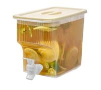 Dispenser di bevande - Caraffa trasparente multifunzionale da 3,9 l, dispenser per tè freddo, per frigorifero, tè, limonata, cocktail, casa, esterno, campeggio, bar